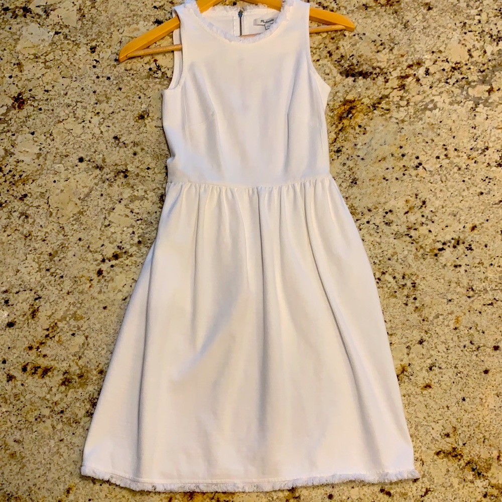 Madewell XXS white mini dress
